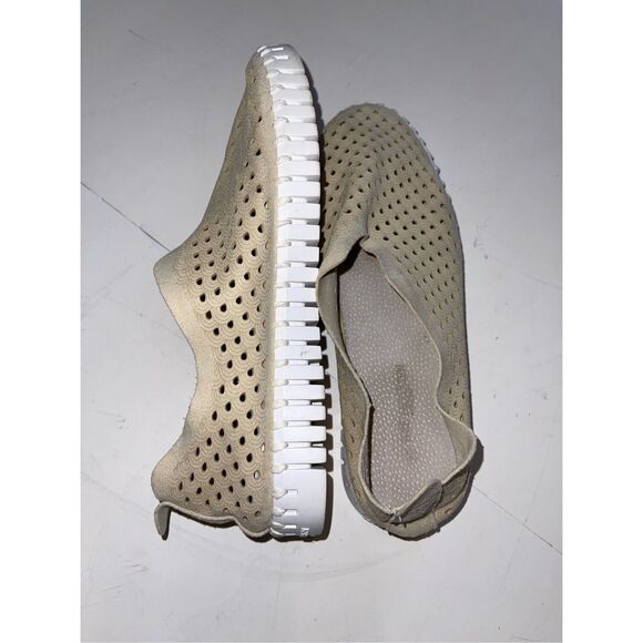 Ilse Jacobson flats Beige Shoe 39 US 8.5 - 9 Perforated Rubber Sole‎ platform - Picture 7 of 9